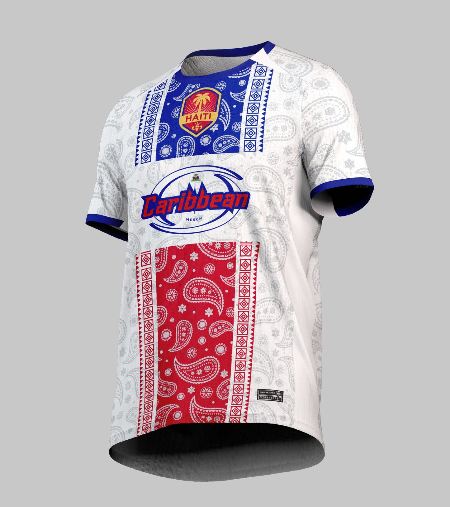 Maillot HaΓ―ti ππΉ β Jersey Football Homme/Femme | Γdition CaribΓ©enne